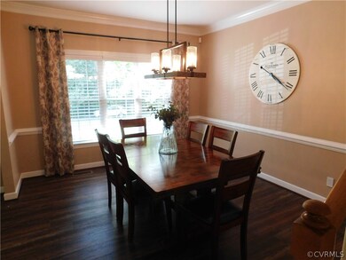 Dining room LVP flooring
