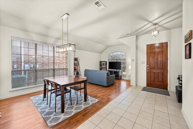Second living and dining space