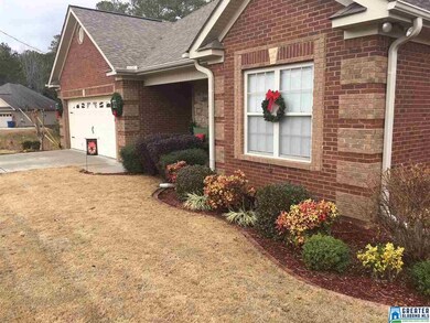 Well manicured landscape