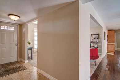 Hallway to Foyer and Front Door