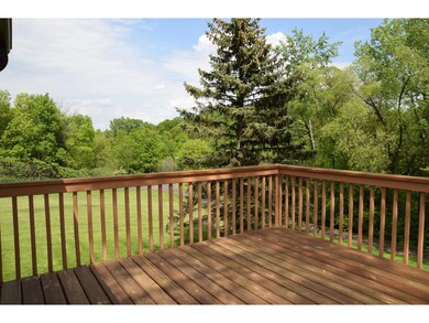 Gorgeous Views of Elm Creek off of deck.  Sit back