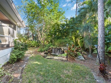 Water Feature in Back Yard