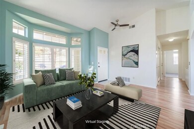 Living room - virtual staging