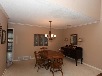 Good sized formal dining area.