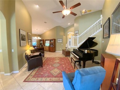 View of the living/dining area from the entry to t