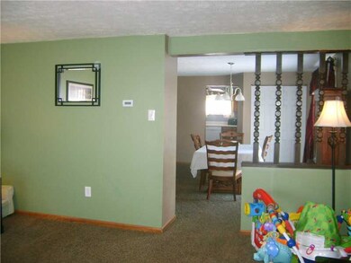 Living Room. Living room into the Dining room