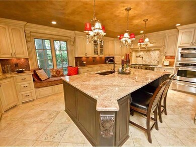 Kitchen. This is a chef s kitchen with a subzero refrig  and ice machine.