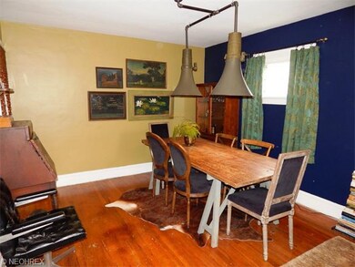 Downstairs unit dining room