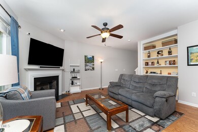 Living Room with Fireplace