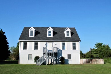 Front view of the home