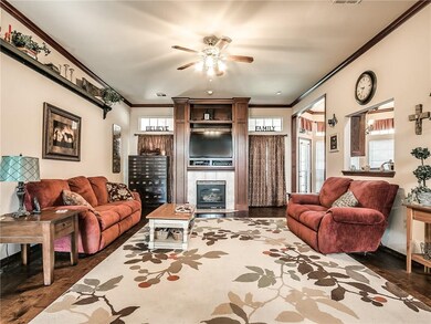 Living Room with Fireplace