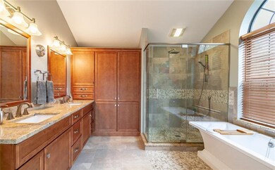 The owners suite bath remodel with soaking tub is 