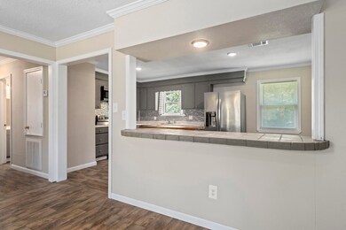 kitchen and hall