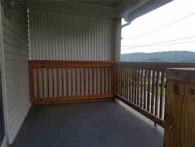 Covered front porch