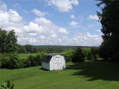 Gorgeous view of the valley and large lot to sprea