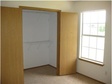 Bedroom. Good closets and plenty of light in the nice-sized bedrooms, both upstairs.