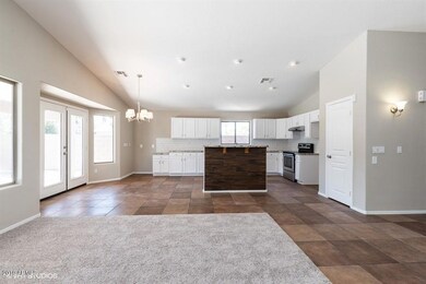 LIVING ROOM INTO KITCHEN