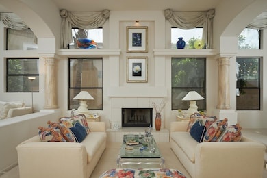 Living Room with fireplace