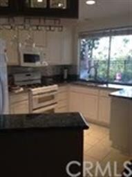 Updated Kitchen views out to patio for lots of nat