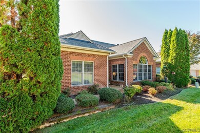 View of front of home with a front yard