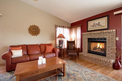 Living Room with Fireplace