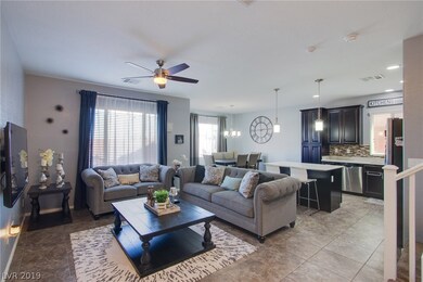 SPACIOUS LIVING AREA WITH GORGEOUS TILE FLOOR