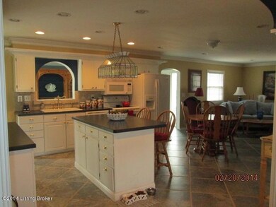 Kitchen with view to Florida Room