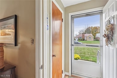 View of doorway to outside