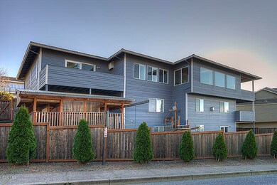 Northwest view of home
