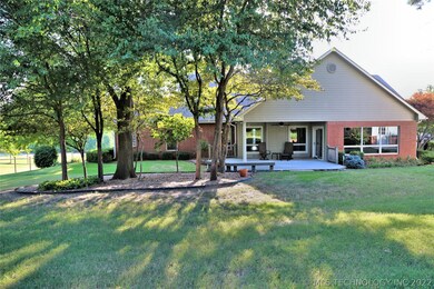 Quiet and relaxing backyard has room to play!