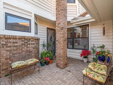 Charming courtyard entrance