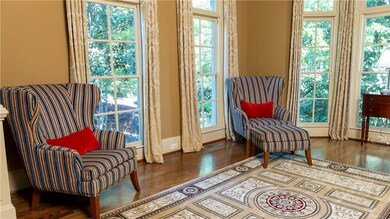 view to partial breakfast and keeping room/den