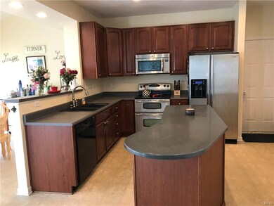 Kitchen with view into the Morning Room