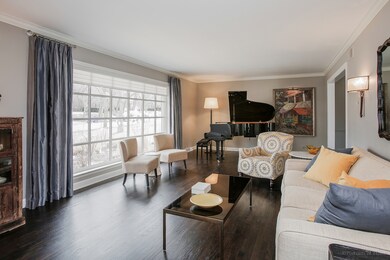 The living room is spacious enough to house a Baby