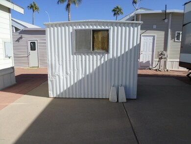 SHED ON LOT