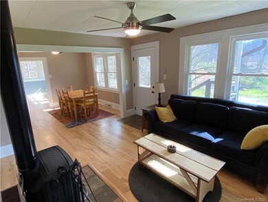 Plenty of natural light! Living room across from t