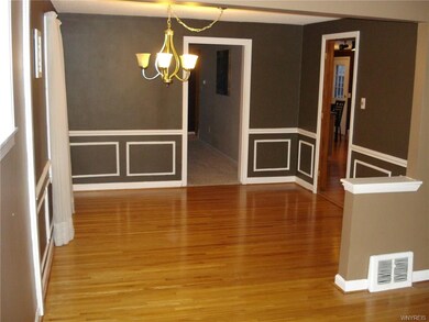 Formal Dining room with beautiful hardwood floors,
