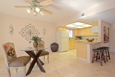 Kitchen and Eating Area