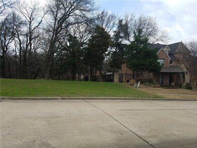 Right side of lot and house next door