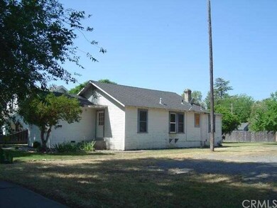 North side of house