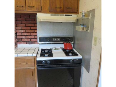 Kitchen. The Gas Stove conveys with the home.