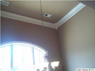 View of Dining Room Soaring Ceilings with crown mo