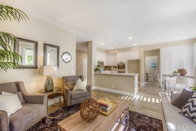 Open floorplan, with family room off of the kitche