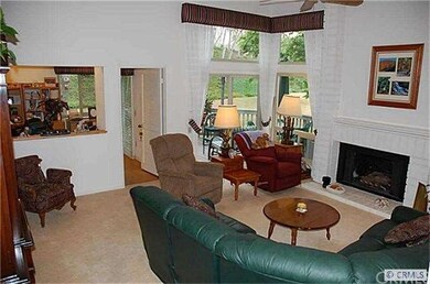 Large living room from the limestone entry and sta