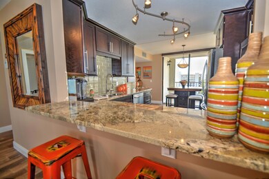 Kitchen from breakfast bar