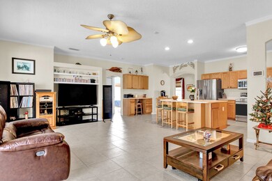Open Concept Kitchen and Family Room