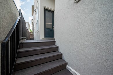 STEPS TO THE FRONT DOOR.