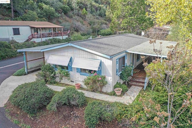 View from above of property