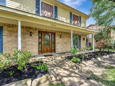 Spacious porch