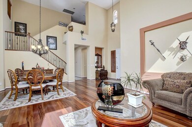 dining room and stairs